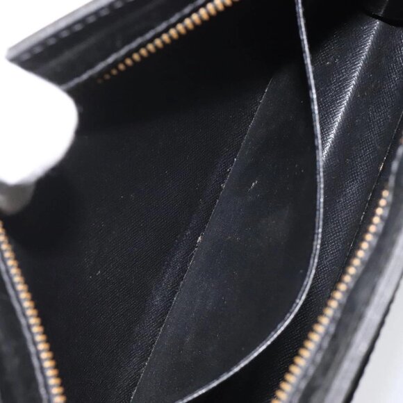 LOUIS VUITTON Epi Pochette Homme Clutch Bag Black Noir M52522 LV Auth 113778 - Picture 2 of 16